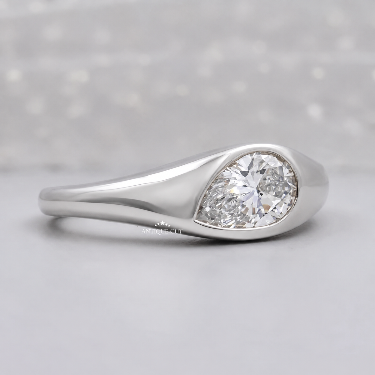 10k White Gold, 14k White Gold, 18k White Gold, Platinum