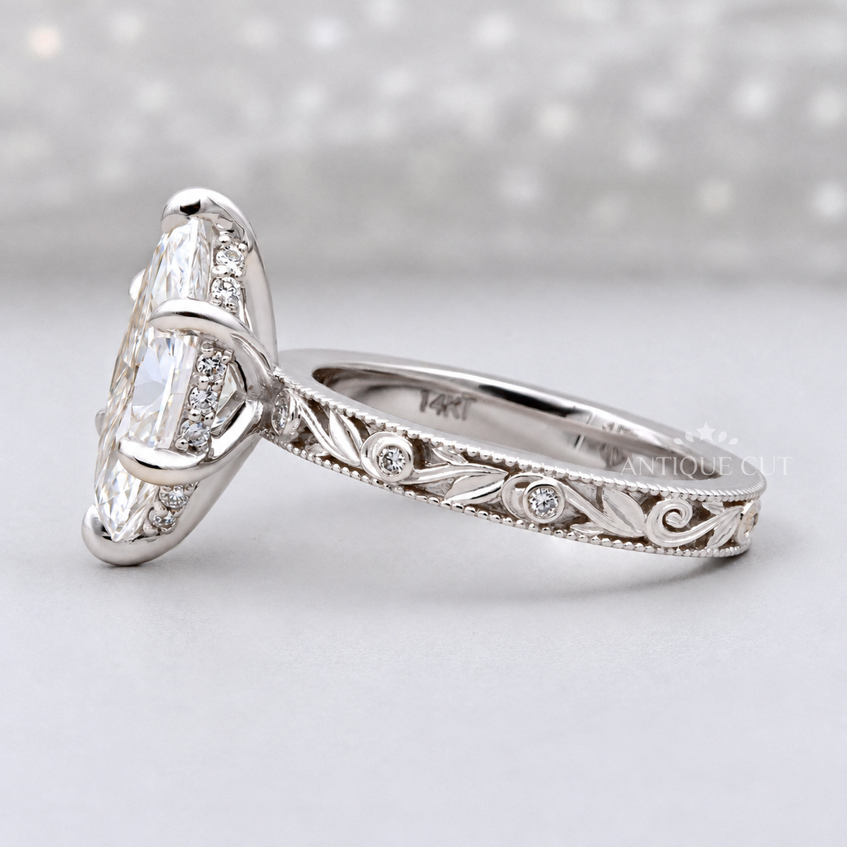 10k White Gold, 14k White Gold, 18k White Gold, Platinum
