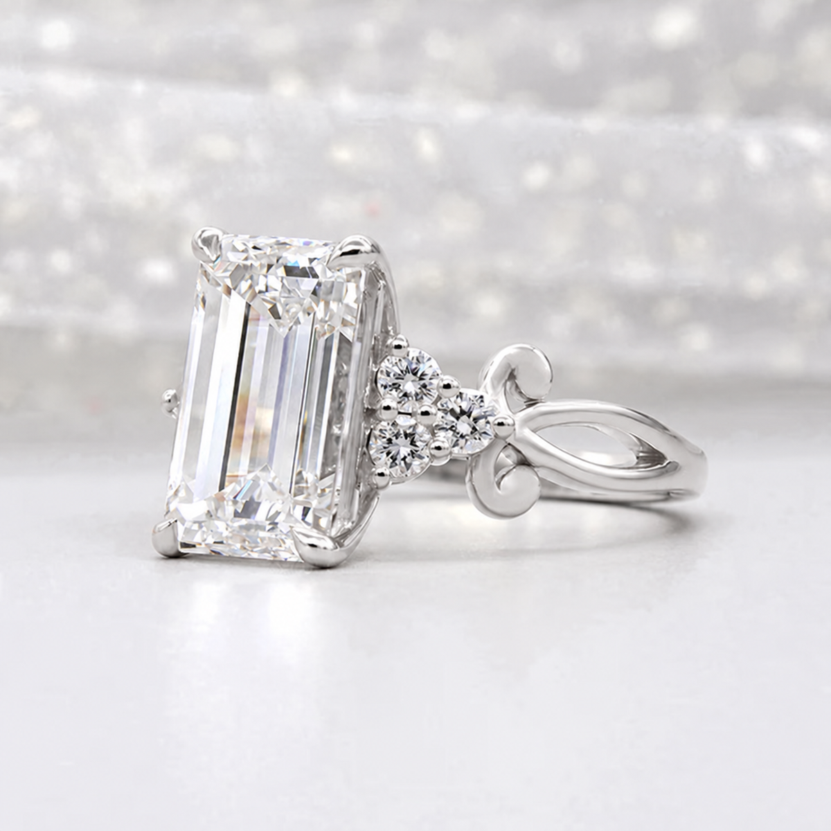 10k White Gold, 14k White Gold, 18k White Gold, Platinum
