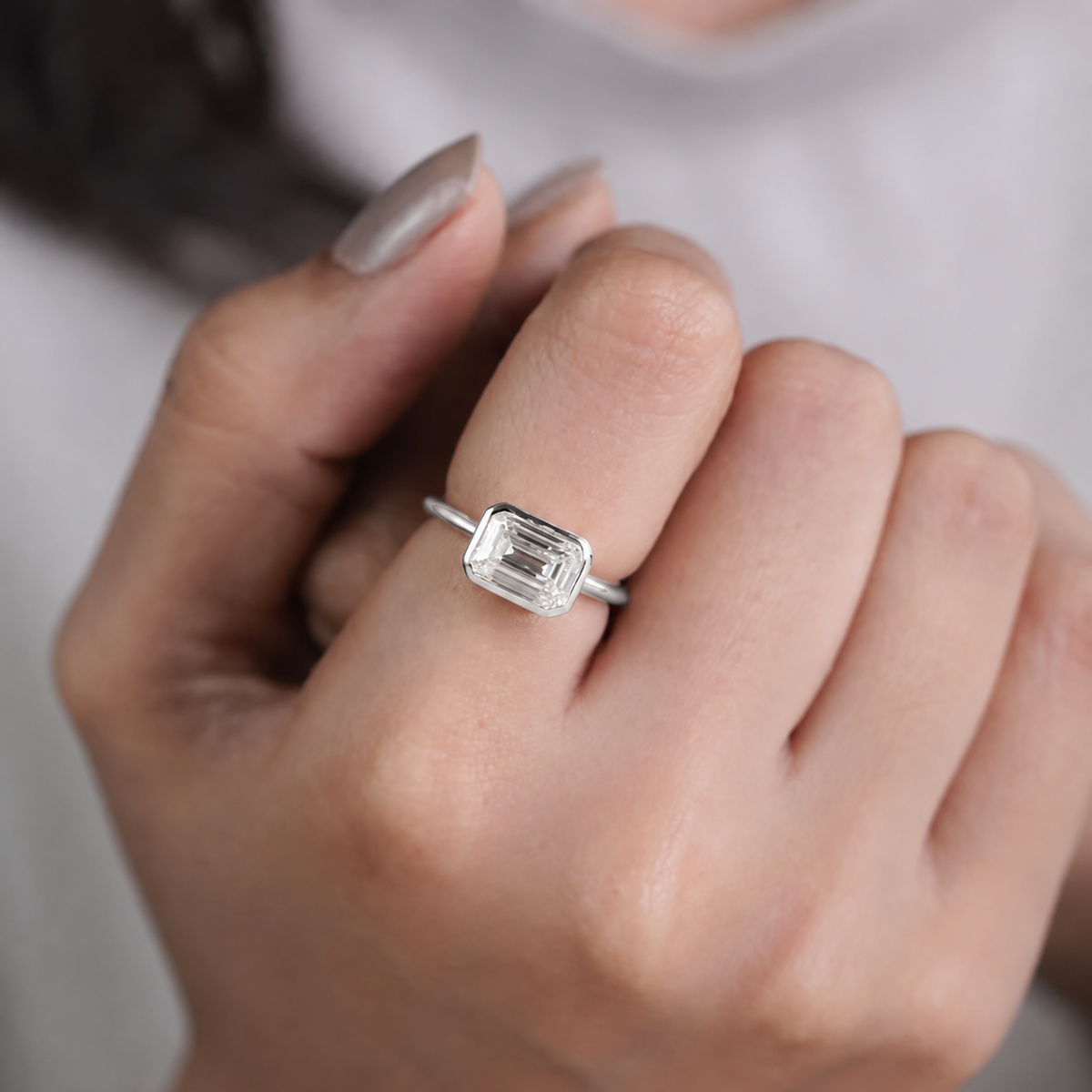 10k White Gold, 14k White Gold, 18k White Gold, Platinum