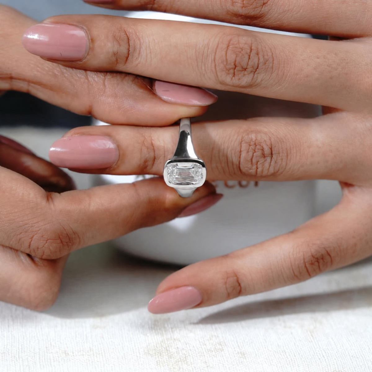 10k White Gold, 14k White Gold, 18k White Gold, Platinum