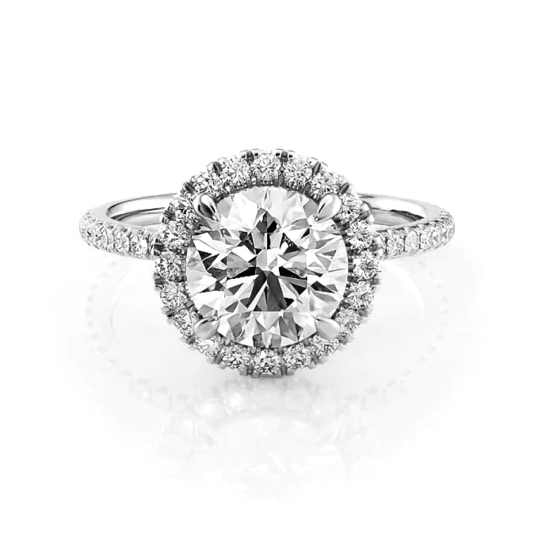 Loose natural and lab-grown diamonds displayed together