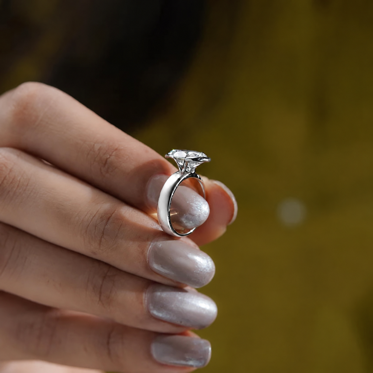 10k White Gold, 14k White Gold, 18k White Gold, Platinum