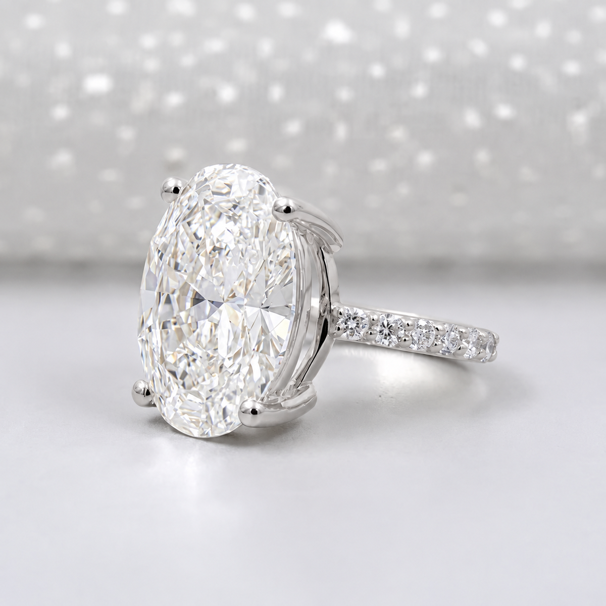10k White Gold, 14k White Gold, 18k White Gold, Platinum