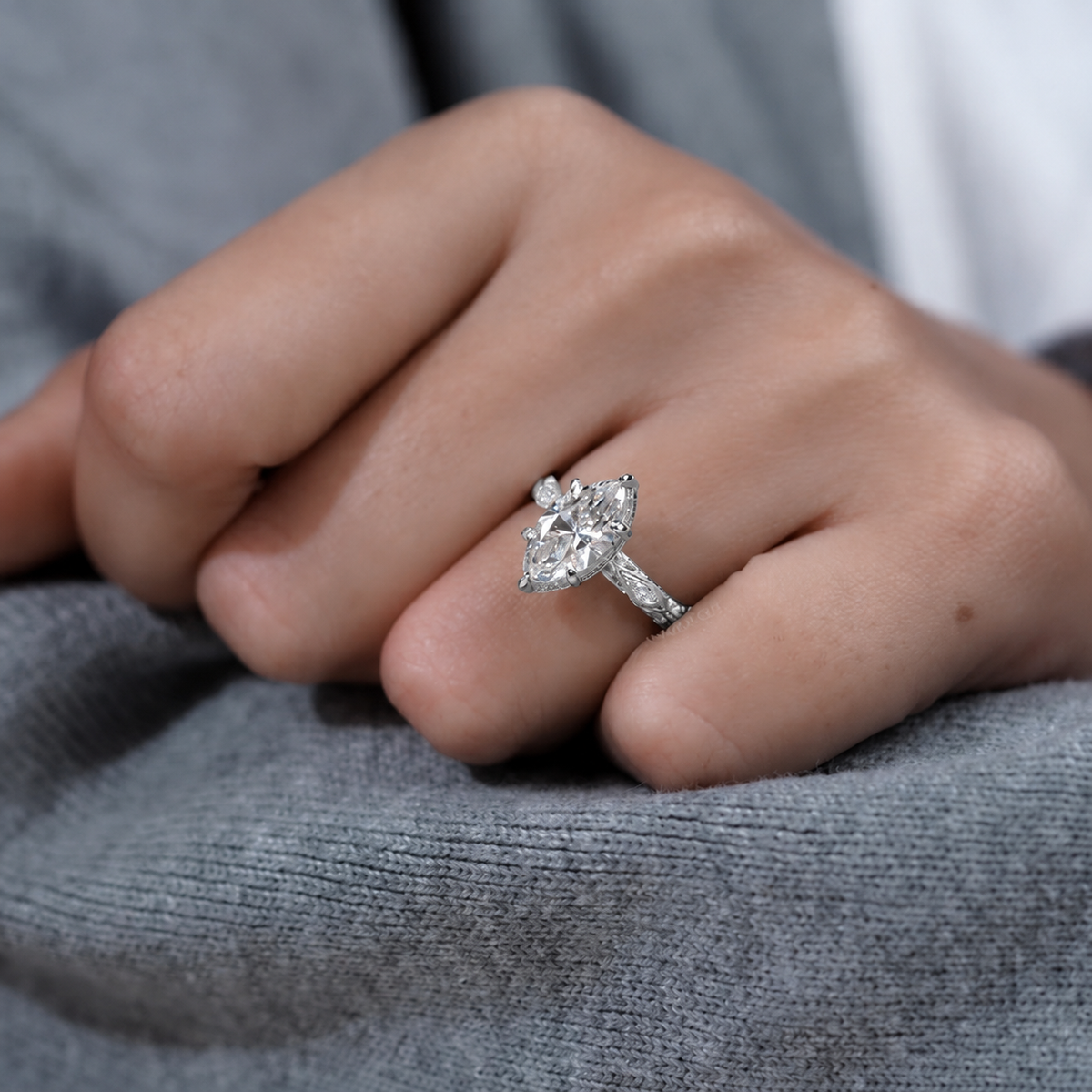 10k White Gold, 14k White Gold, 18k White Gold, Platinum