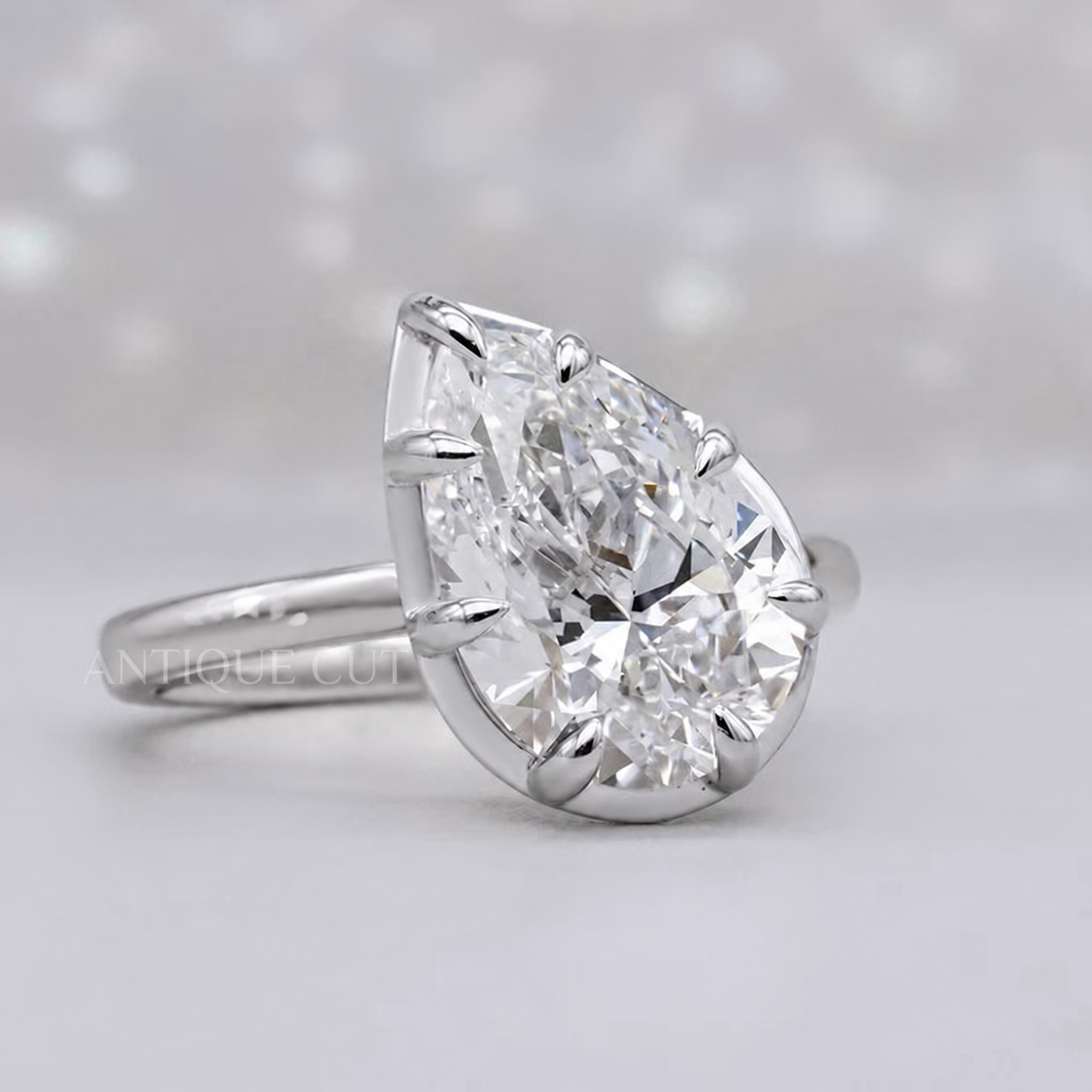 10k White Gold, 14k White Gold, 18k White Gold, Platinum