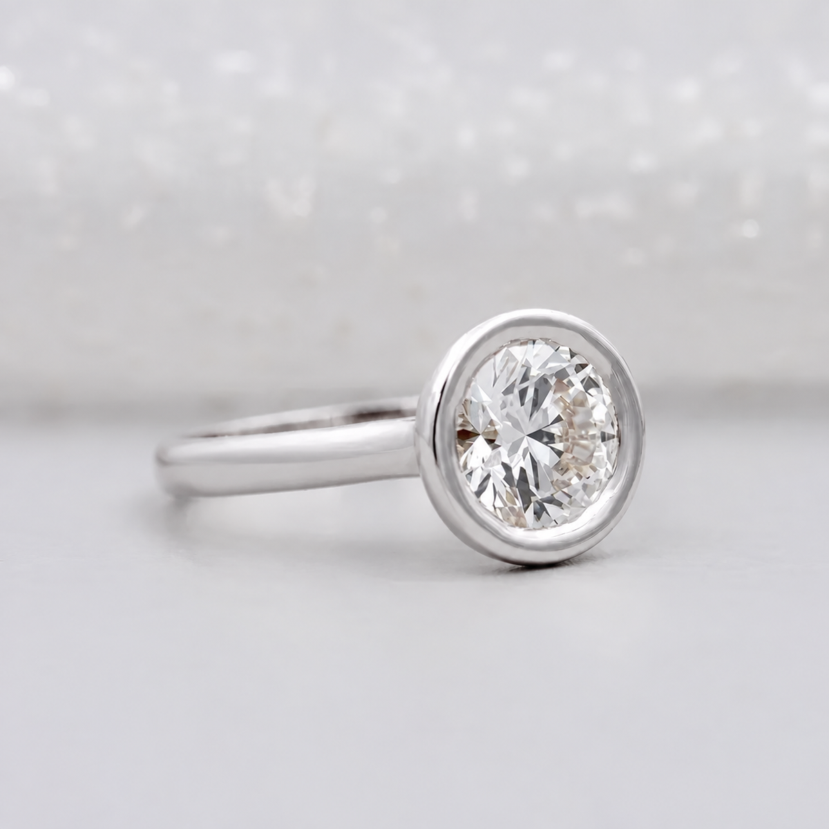 10k White Gold, 14k White Gold, 18k White Gold, Platinum