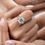 10k White Gold, 14k White Gold, 18k White Gold, Platinum