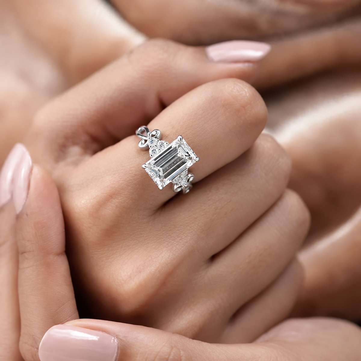 10k White Gold, 14k White Gold, 18k White Gold, Platinum
