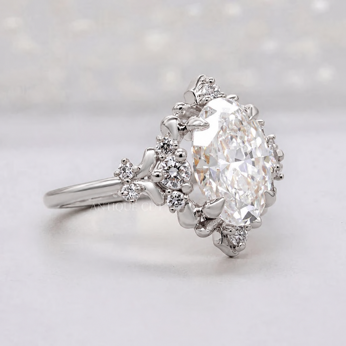 10k White Gold, 14k White Gold, 18k White Gold, Platinum