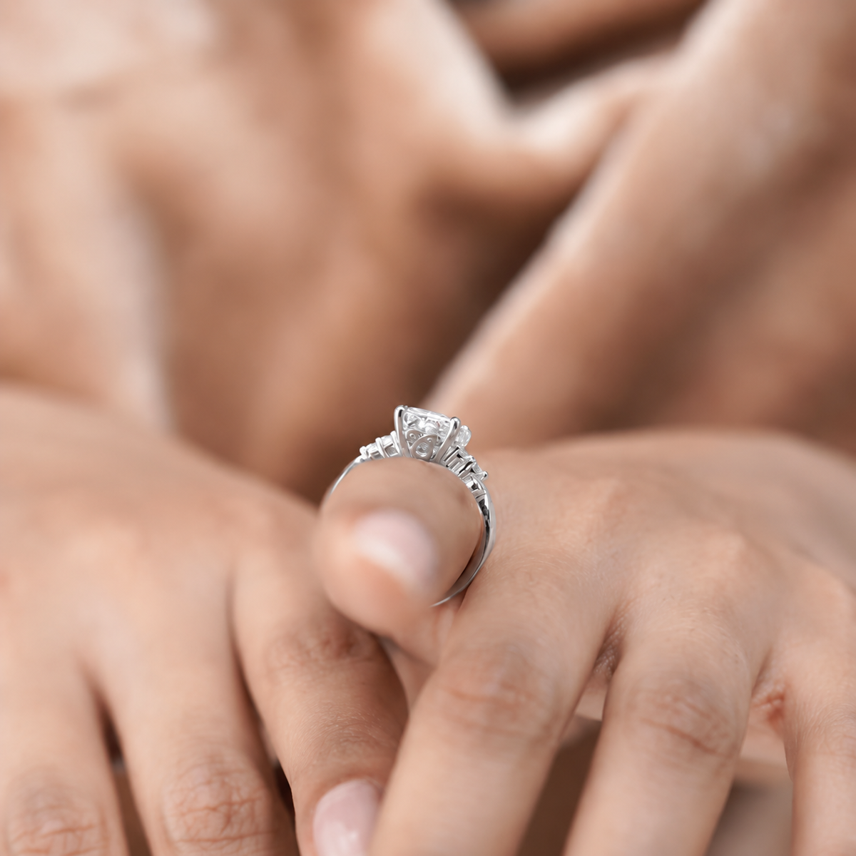 10k White Gold, 14k White Gold, 18k White Gold, Platinum