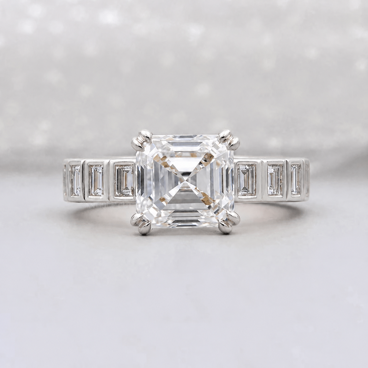 10k White Gold, 14k White Gold, 18k White Gold, Platinum