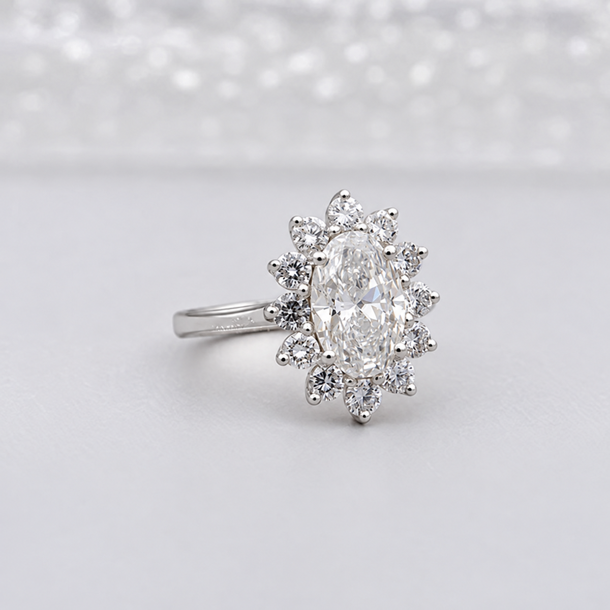 10k White Gold, 14k White Gold, 18k White Gold, Platinum