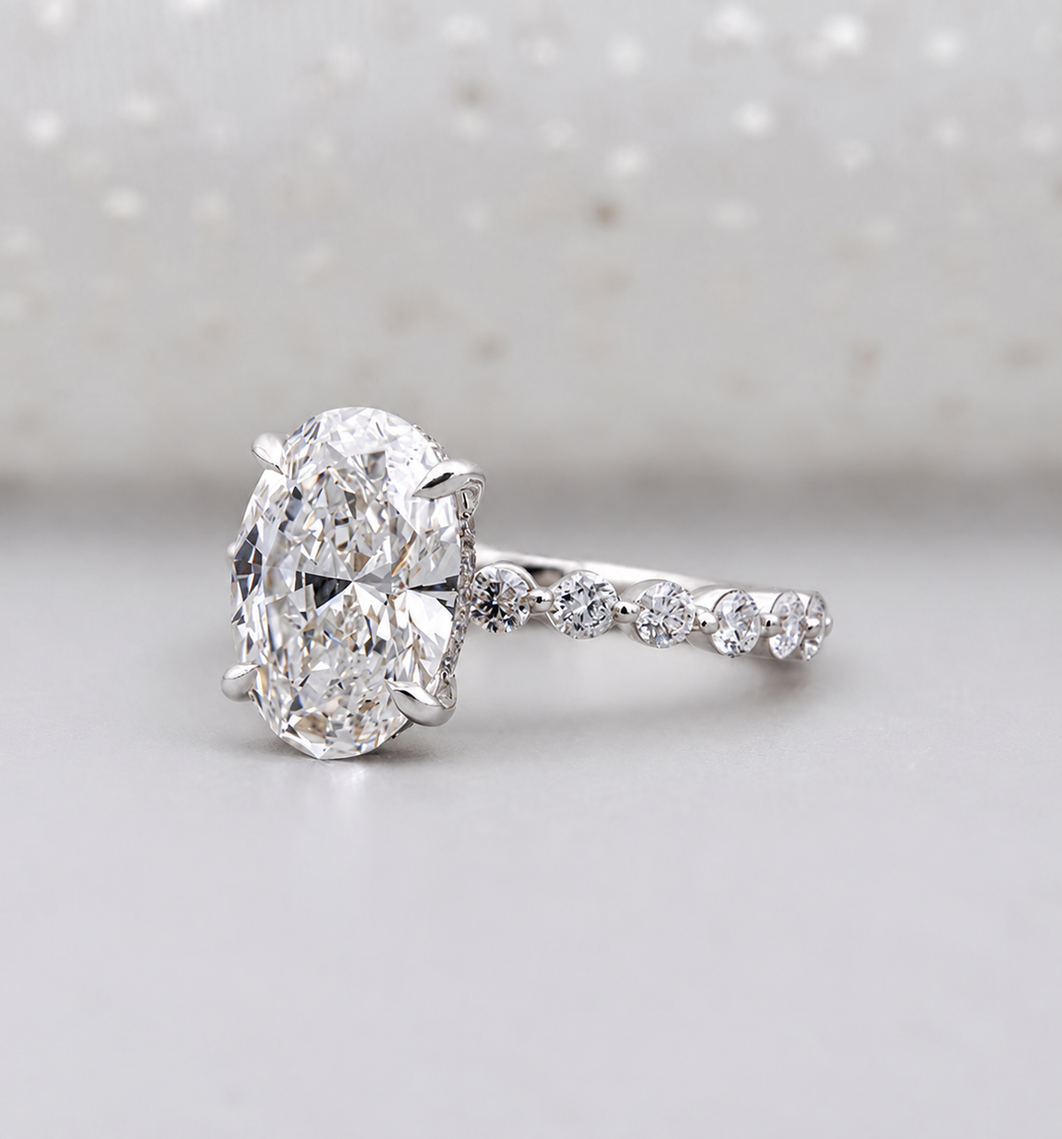 10k White Gold, 14k White Gold, 18k White Gold, Platinum