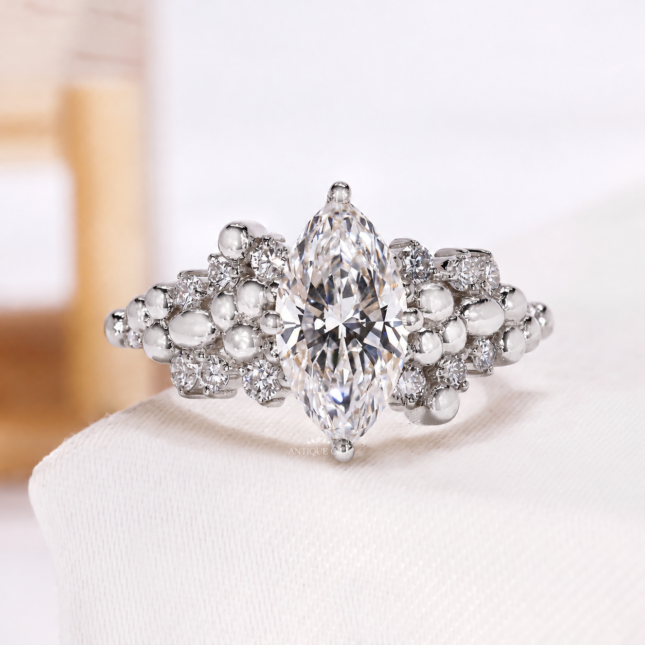 10k White Gold, 14k White Gold, 18k White Gold, Platinum