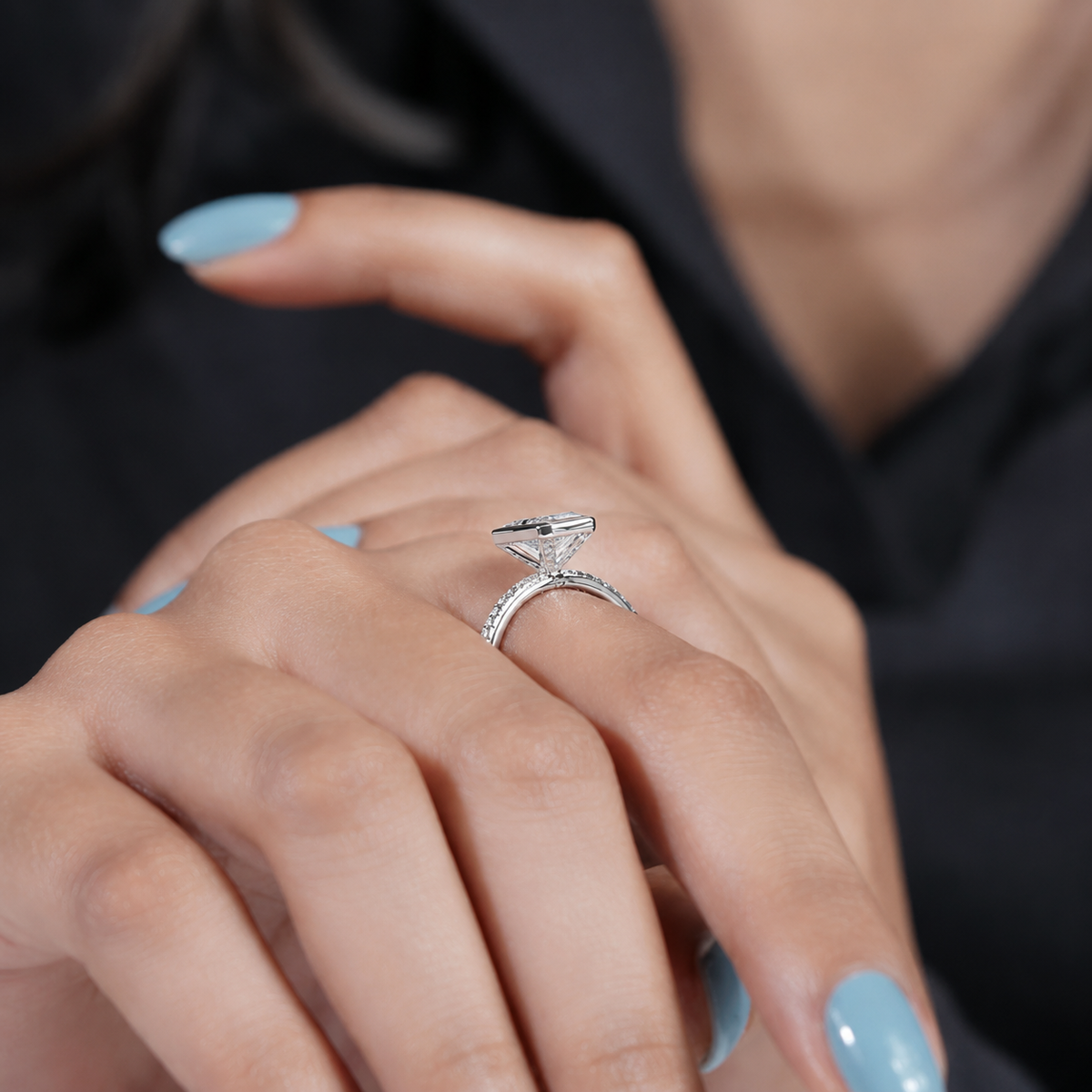 10k White Gold, 14k White Gold, 18k White Gold, Platinum