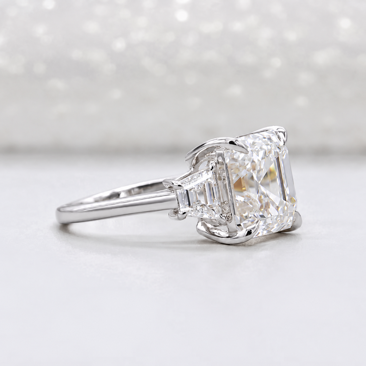 10k White Gold, 14k White Gold, 18k White Gold, Platinum