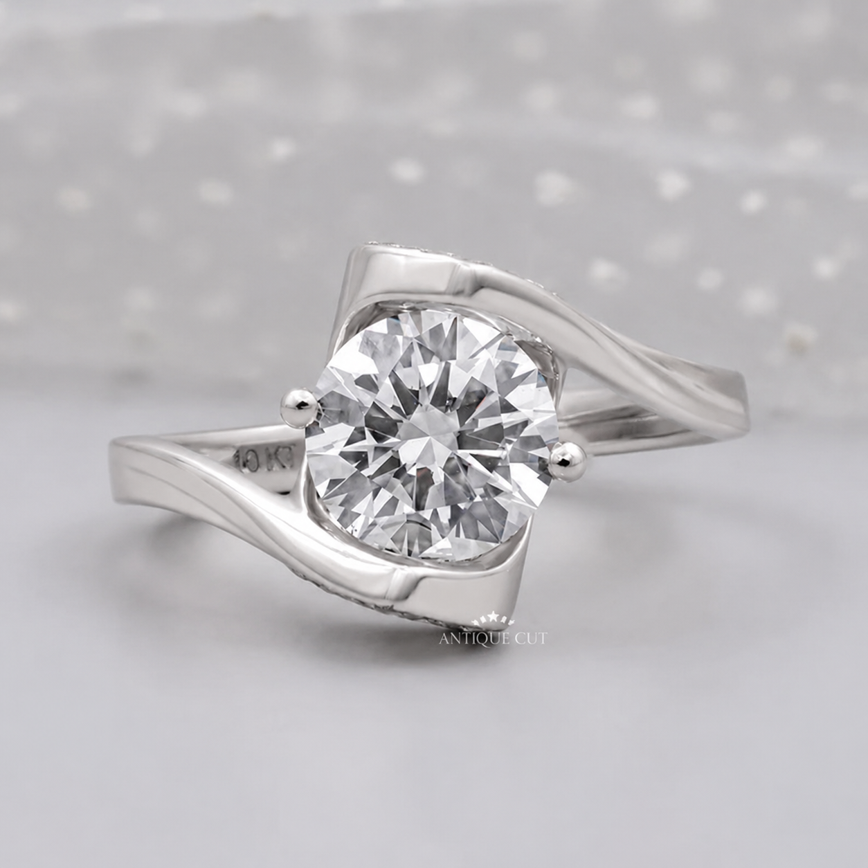 10k White Gold, 14k White Gold, 18k White Gold, Platinum