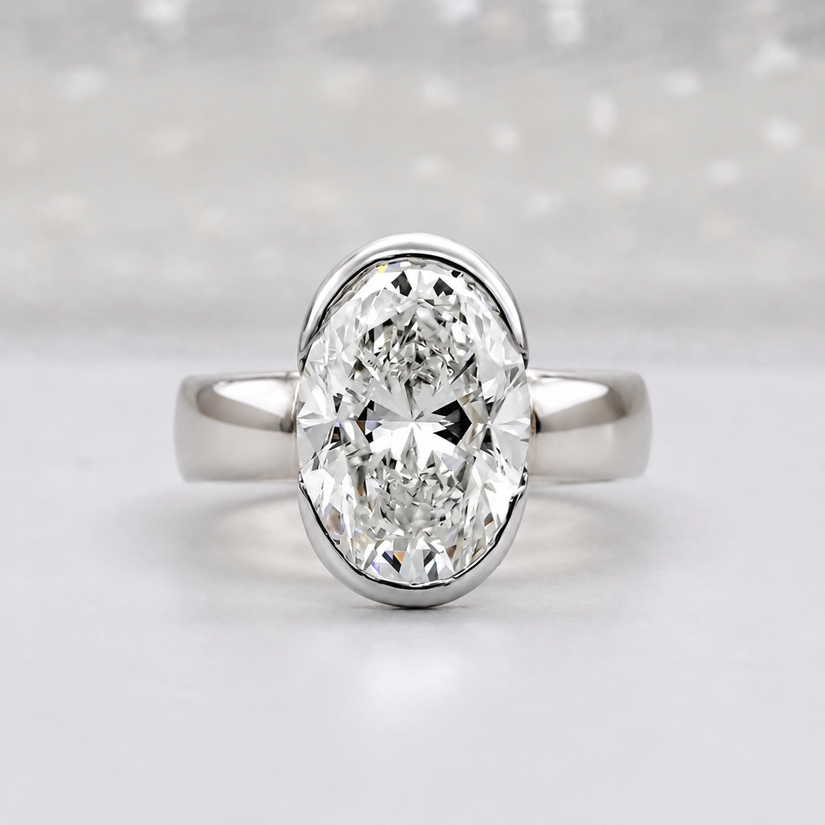 10k White Gold, 14k White Gold, 18k White Gold, Platinum