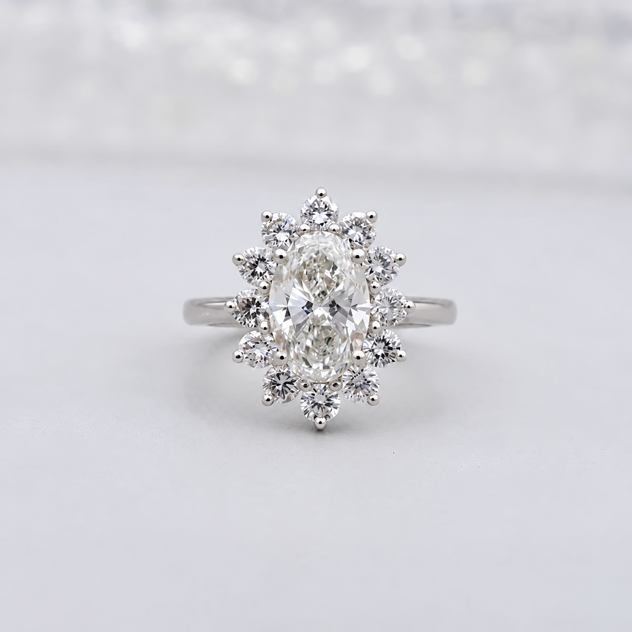 10k White Gold, 14k White Gold, 18k White Gold, Platinum