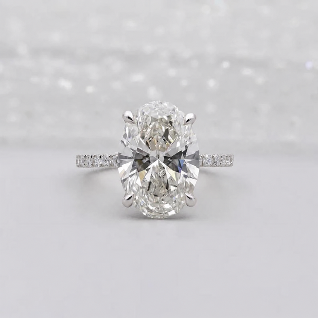 10k White Gold, 14k White Gold, 18k White Gold, Platinum