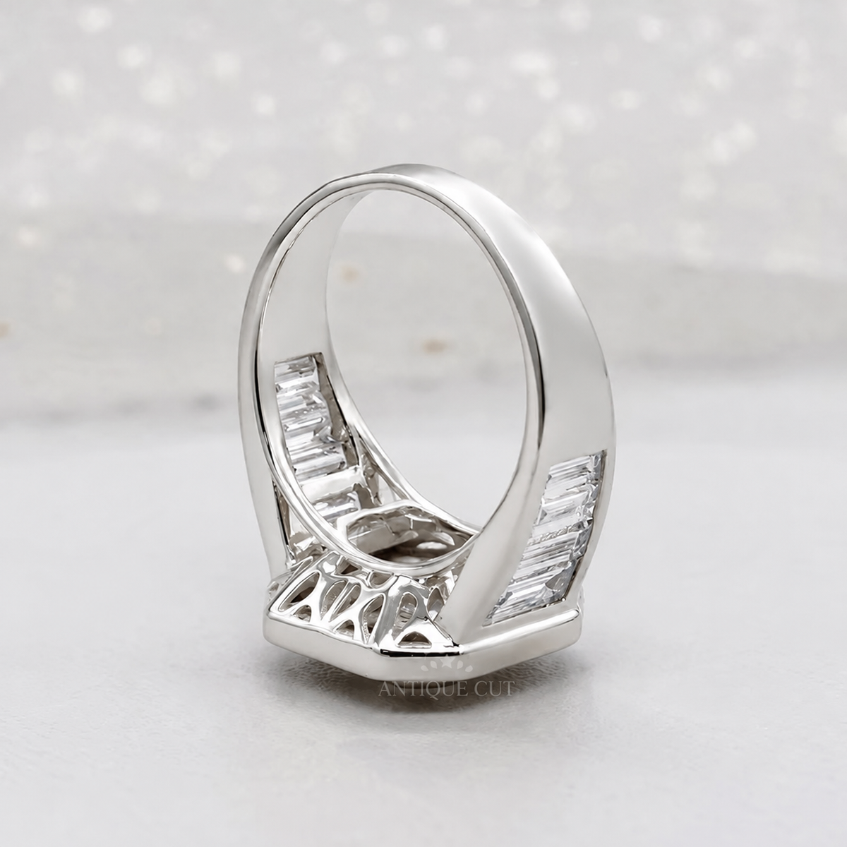 10k White Gold, 14k White Gold, 18k White Gold, Platinum