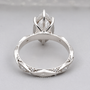 10k White Gold, 14k White Gold, 18k White Gold, Platinum