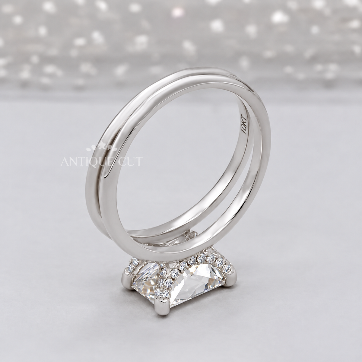 10k White Gold, 14k White Gold, 18k White Gold, Platinum