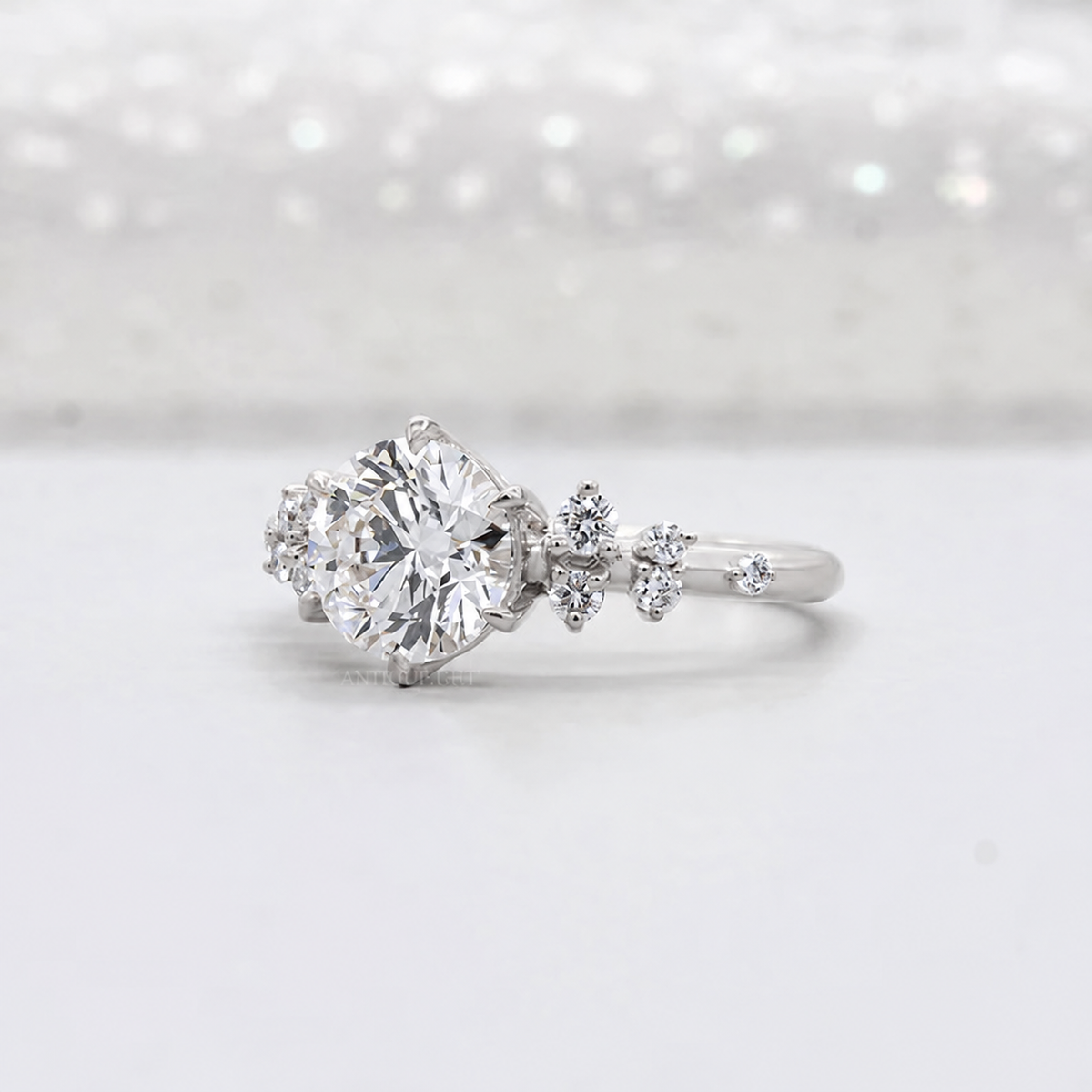 10k White Gold, 14k White Gold, 18k White Gold, Platinum