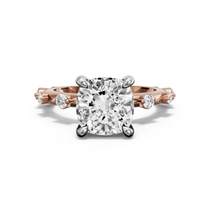 Image for Cushion Classic Basket Ring with Floating Station band
