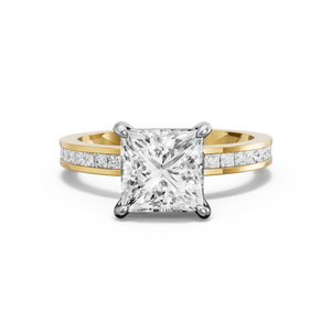 Image for Princess Classic Basket Ring with Channel band