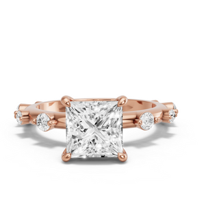 Image for Princess Classic Basket Ring with Floating Station band