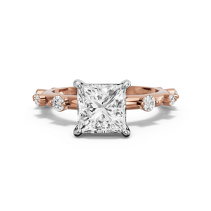 Image for Princess Classic Basket Ring with Floating Station band