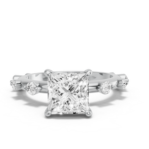 Image for Princess Classic Basket Ring with Floating Station band
