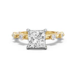 Image for Princess Classic Basket Ring with Floating Station band