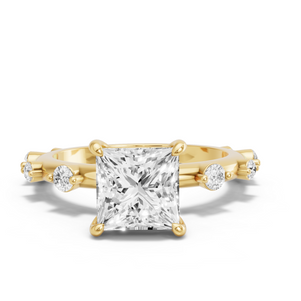 Image for Princess Classic Basket Ring with Floating Station band