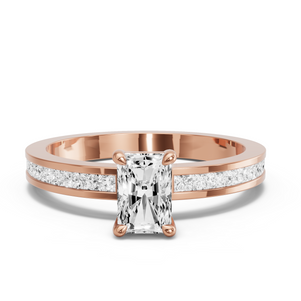 Image for Radiant Classic Basket Ring with Channel band