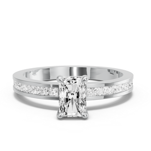 Image for Radiant Classic Basket Ring with Channel band