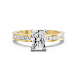 Image for Radiant Classic Basket Ring with Channel band