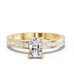 Image for Radiant Classic Basket Ring with Channel band