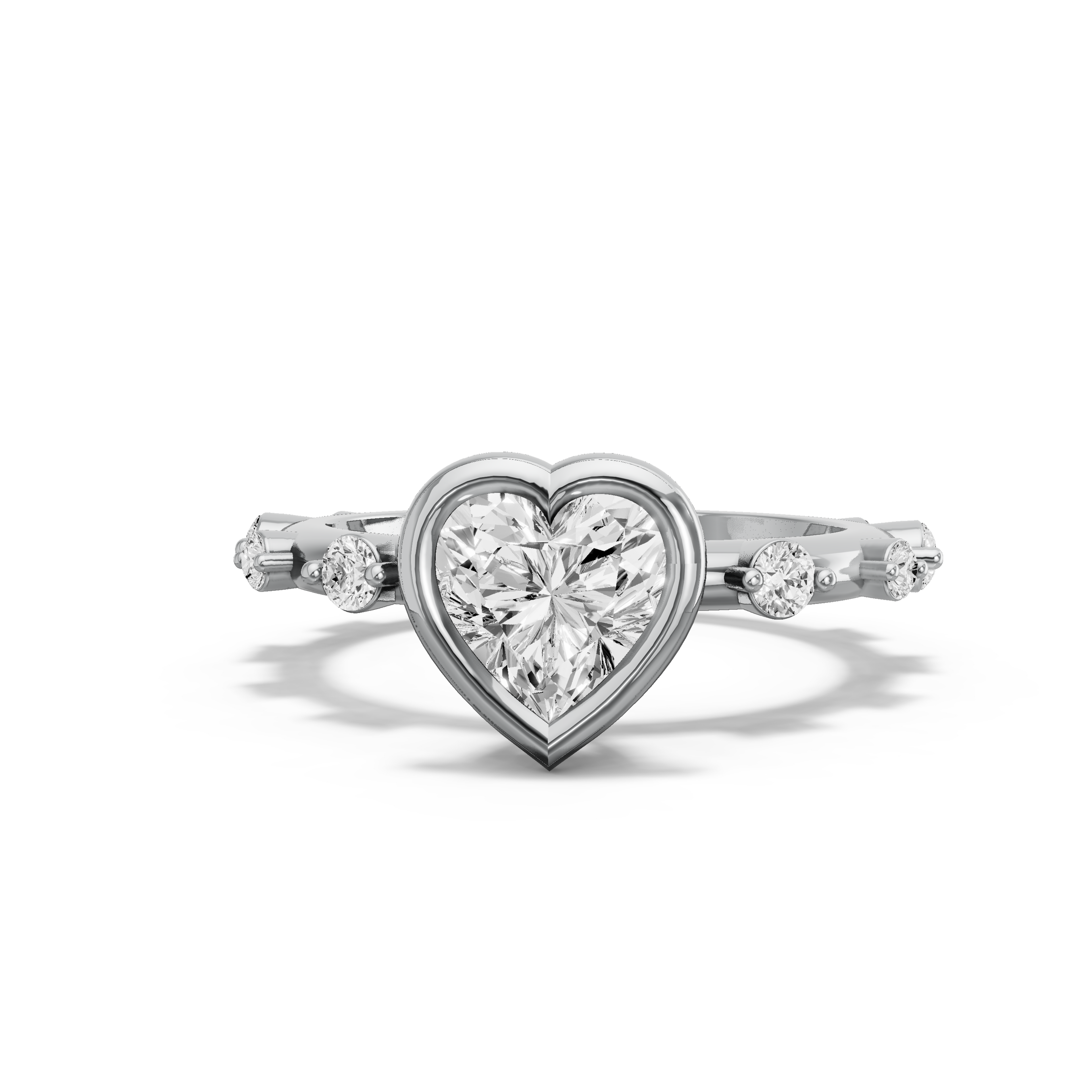 Image for heart-classic-bezel-ring-with-floating-station-band-in-950-platinum