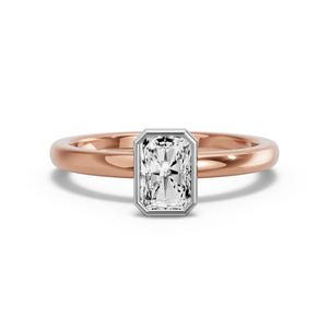 Image for Radiant Classic Bezel Ring with Solitaire band