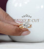 pear cut lab grown diamond ring process