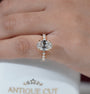 hidden halo engagement ring custom designed