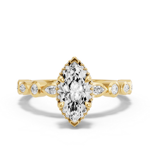 Image for Marquise Dual Halo Ring with Alternating Marquise band