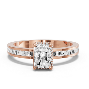 Image for Radiant Dual Halo Ring with Channel band