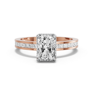 Image for Radiant Dual Halo Ring with Channel band