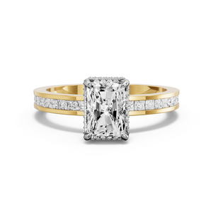 Image for Radiant Dual Halo Ring with Channel band