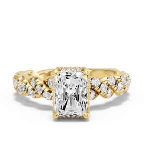Image for Radiant Dual Halo Ring with Twist Pave band
