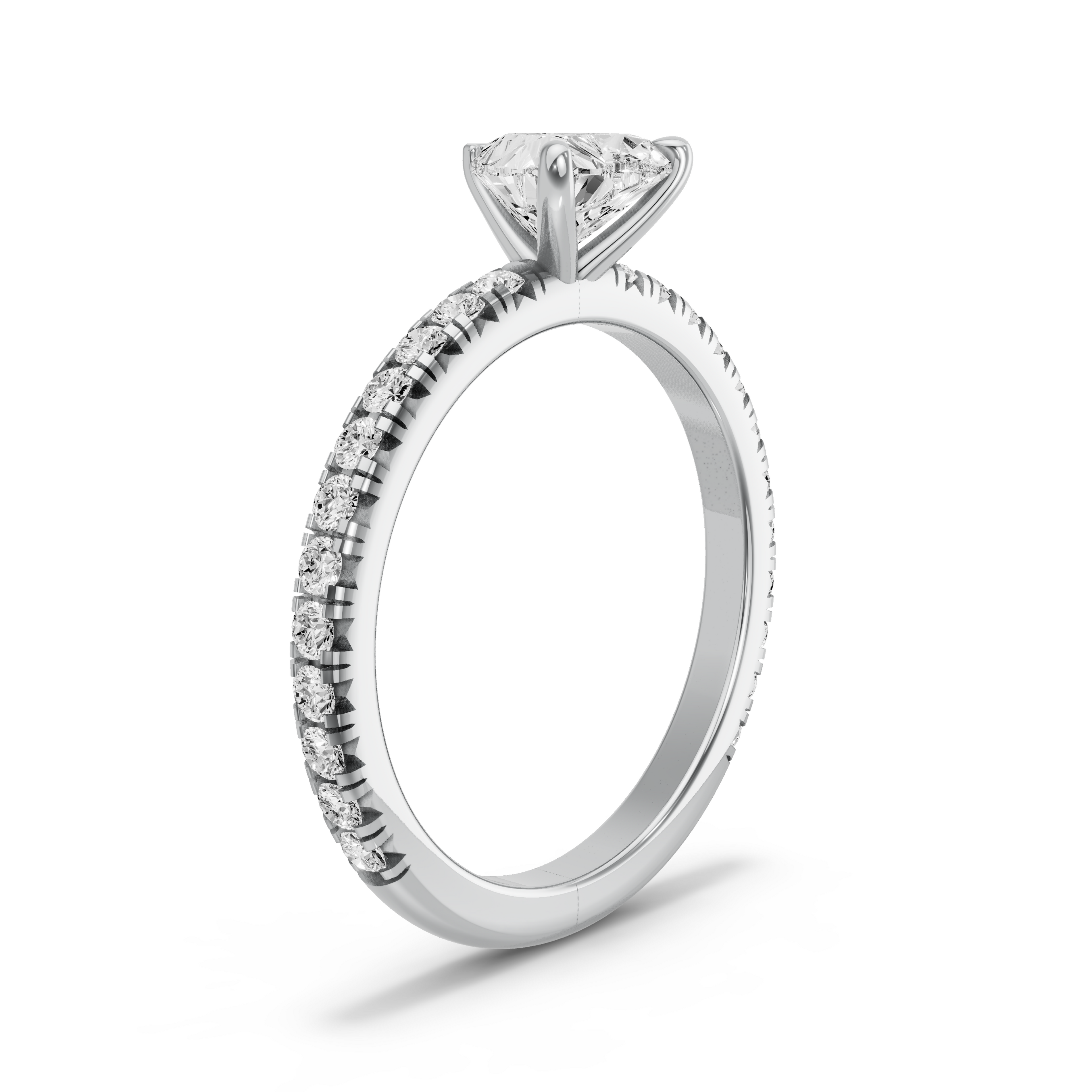 Image for heart-four-prong-ring-with-french-pave-band-in-950-platinum